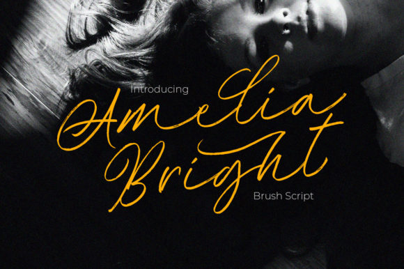 Amelia Bright: A Delicate Script Typeface for Modern Web Design