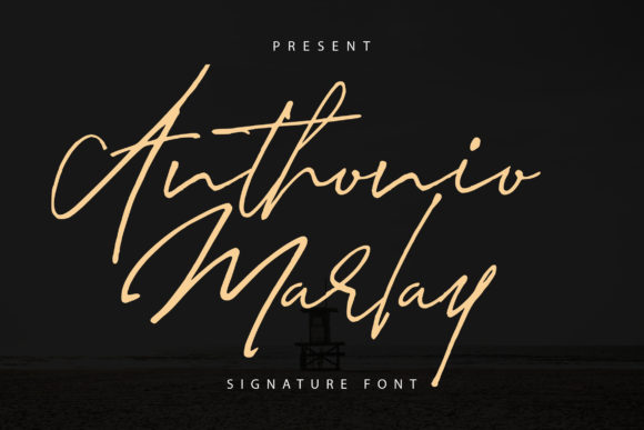 Anthonio Marlay: The Script Font for Scroll-Stopping Brand Content