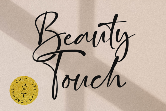 Beauty Touch: A Script Font for Memorable Branding