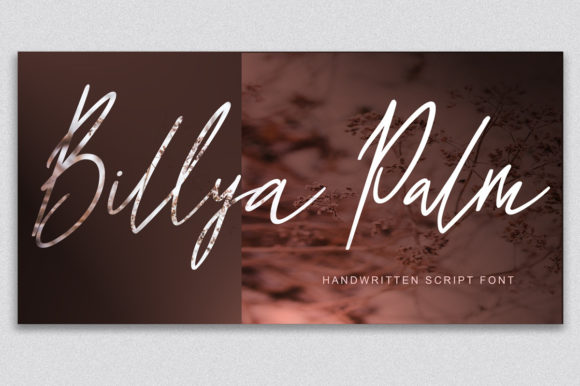 Billya Palm: A Playful Script Font for Web Design