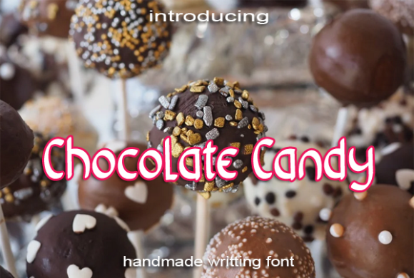 Chocolate Candy Font: Elegant Script for Editorial Design