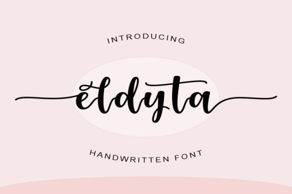 Eldyta: A Playful Script Font for Small Business Branding