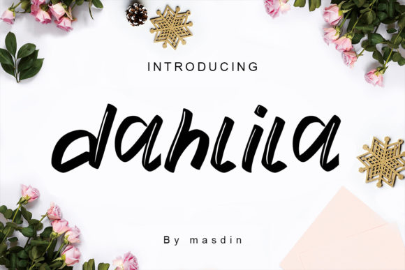 Elevate Your Brand with Dahlila: A Script Font Story