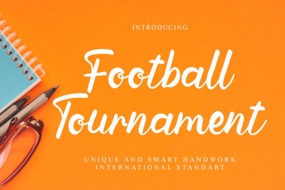 Football Tournament Font for Modern Web Design