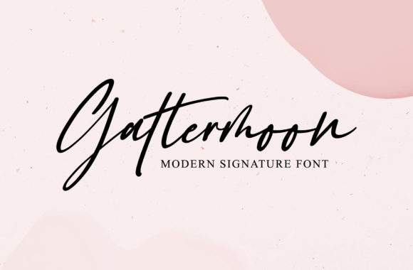 Gattermoon: The Script Font That Elevates Campaign Visuals