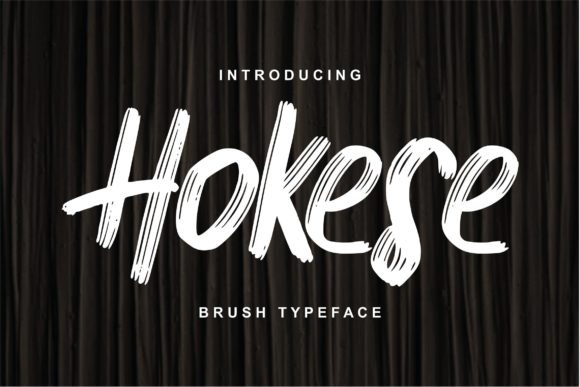 Hokese Brush: The Script Font That Elevates Campaign Visuals