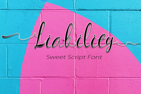 Liability Font Review: Elegant Script for Web Design