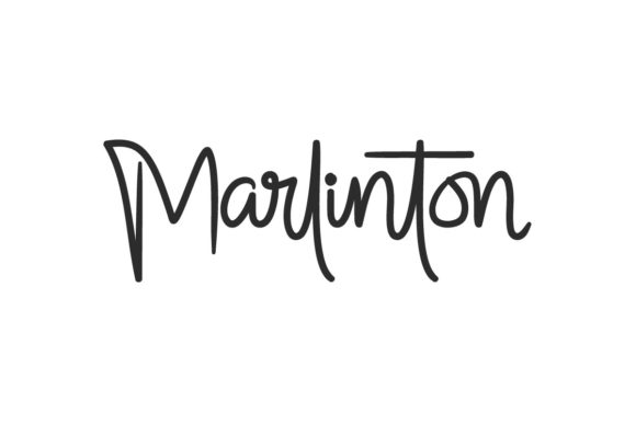 Marlinton: A Stylish Script Font for Elegant Web Design