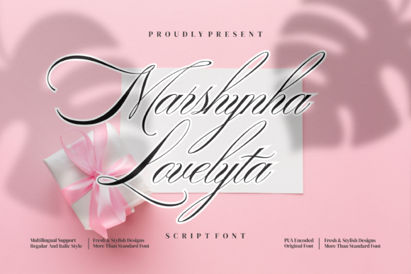 Marshynha Lovelytta: The Script Font That Elevates Campaigns