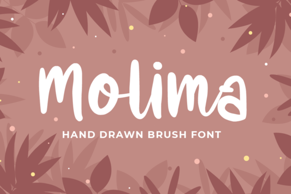 Molima: A Friendly Script Font for Modern Editorial Design
