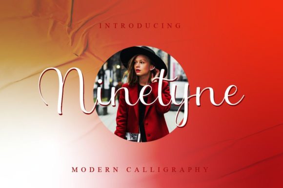 Ninetyne: A Delicate Script Font for Editorial Elegance