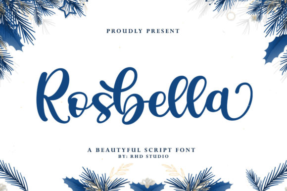 Rosbella: A Playful Script Font for Digital Branding