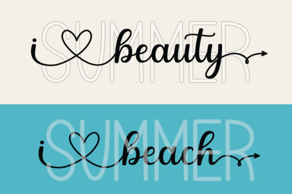 Summer Beauty Beach: A Versatile Font for Campaign Design