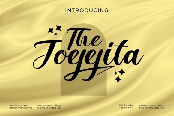 The Joejeita: A Playful Script Font for Modern Web Design
