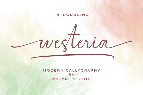Westeria: A Refined Script Font for Editorial Elegance