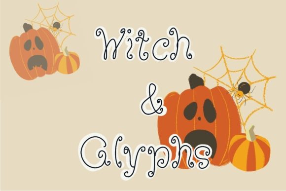 Witch Glyphs: A Chic Script Font for Modern Branding